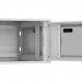 Шкаф телекоммуникационный настенный TLK Lite, 19", 6U, 303х600х450 мм (ВхШхГ), дверь: стекло, боковая панель: сплошная съемная, разборный, цвет: серый