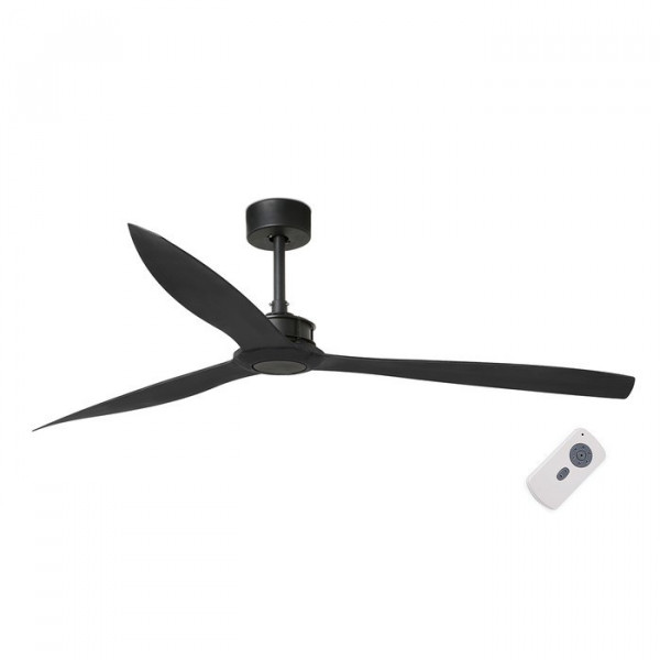 Вентилятор без подсветки Faro JUST FAN XL BLACK (33432)