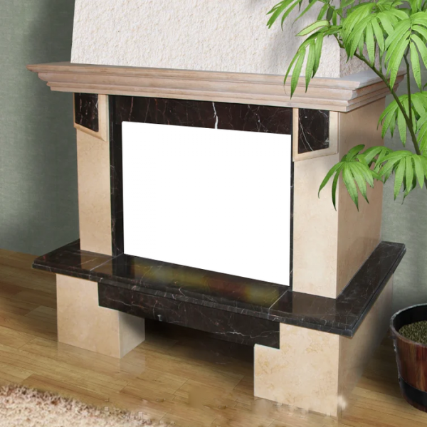 Пристенная облицовка MadeIra Sabina Dark Chokolate мрамор Giallo/Emperador Dark Chokolate