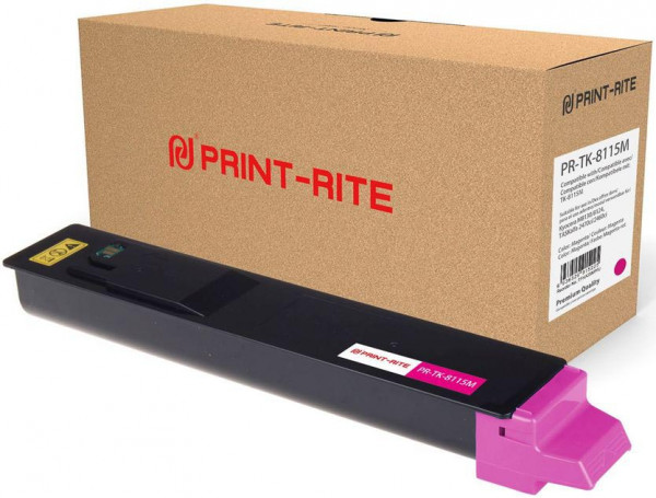 Картридж Print-Rite PR-TK-8115M Magenta