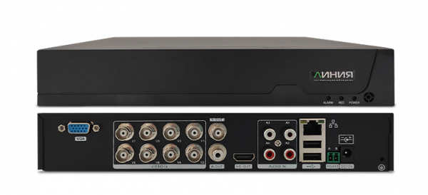 Видеорегистратор мультиформатный 8-канальный Линия XVR 8S