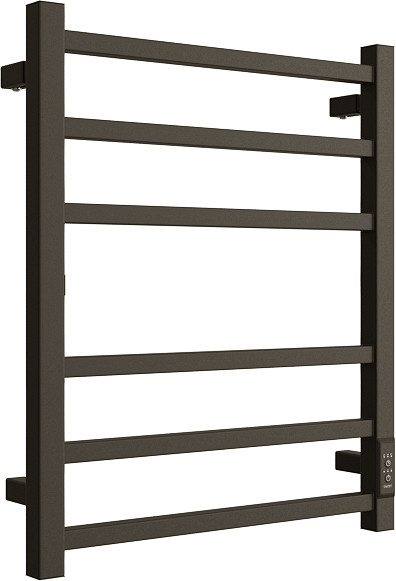 Электрический полотенцесушитель Двин L 60/50 plaza neo чёрный el