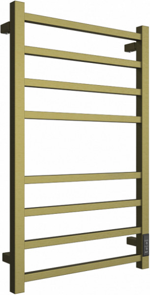 Электрический полотенцесушитель Двин L plaza neo 80/50 el, состаренная бронза матовая
