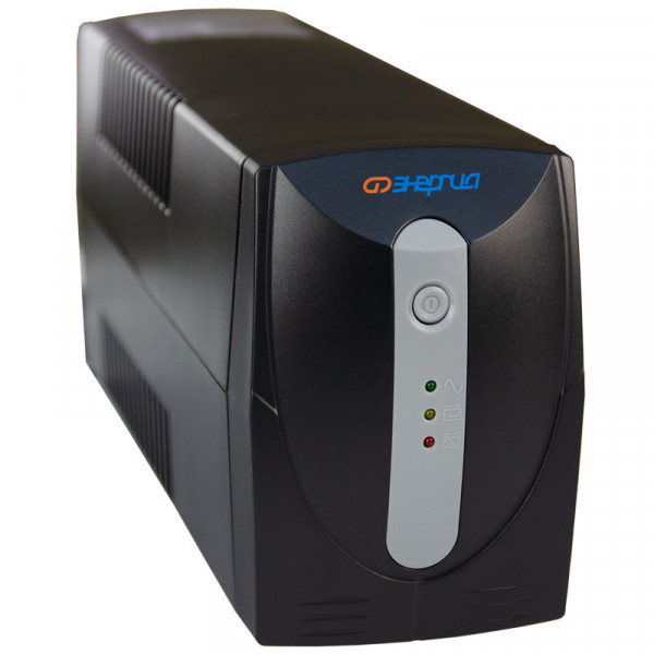 ИБП Энергия, 800ВА, пластик, линейно-интерактивный, напольный, 100х280х140 (ШхГхВ), 280V,  однофазный, (Е0201-0023)