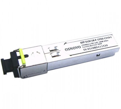 Модуль OSNOVO, SC (UPC), (SFP-S1SC18-F-1550-1310-I)