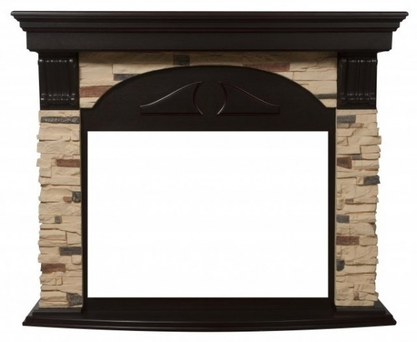 Широкий портал Firelight Torre 25S Сланец натуральный/Темный дуб