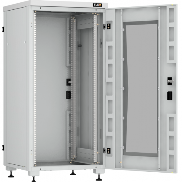 Напольный шкаф серии Lite II 19', 33U TFI-336060-MHMH-R-GY