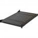 Полка TLK, перфорированная, стационарная, 1U, 44,45х660 мм (ВхГ), нагрузка до 150 кг, для напольного шкафа, с комплектом крепежа, цвет: чёрный
