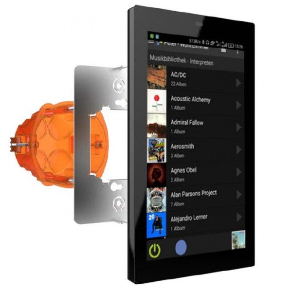 Настенная сенсорная панель управления Revox Control V255 Display, Andriod, black