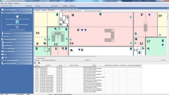 Модуль «Мониторинг», три рабочих места PERCo-SM08