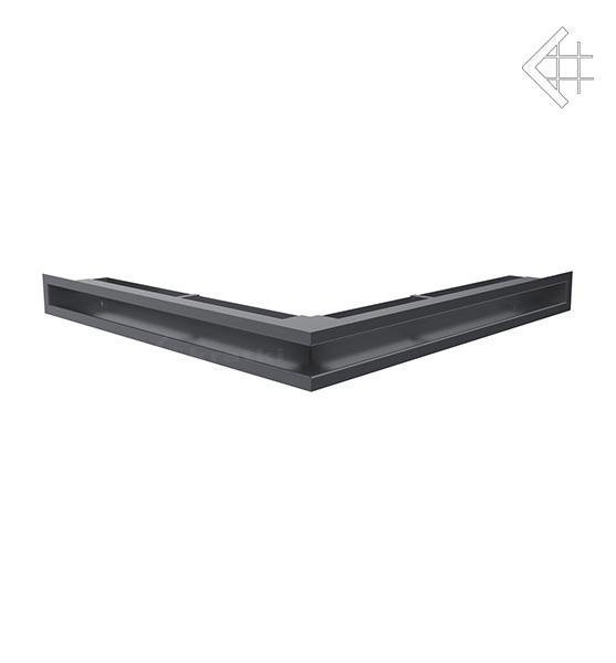 Вентиляционная решетка для камина Kratki Люфт угловая стандарт графитовая 60 LUFT/NS/60/45S/G