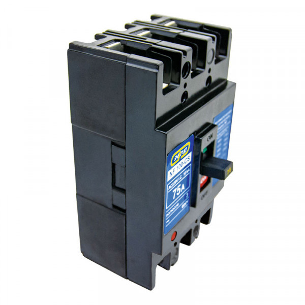 Автоматический выключатель Энергия NF, 3 модуль, АС класс, 3P, 75А, 18кА, (Е0701-0009)