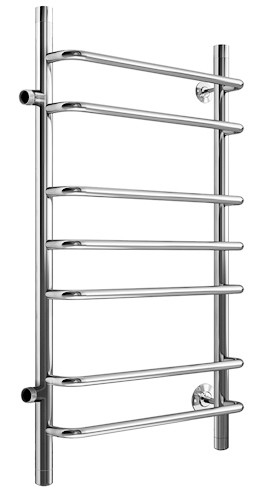 Водяной полотенцесушитель Маргроид Вид 9 с боковым подключением 60*60