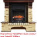 Электрокамин (очаг) со звуком для дачи Royal Flame Fobos FX M Brass/Black