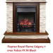 Электрокамин (очаг) со звуком для дачи Royal Flame Fobos FX M Brass/Black