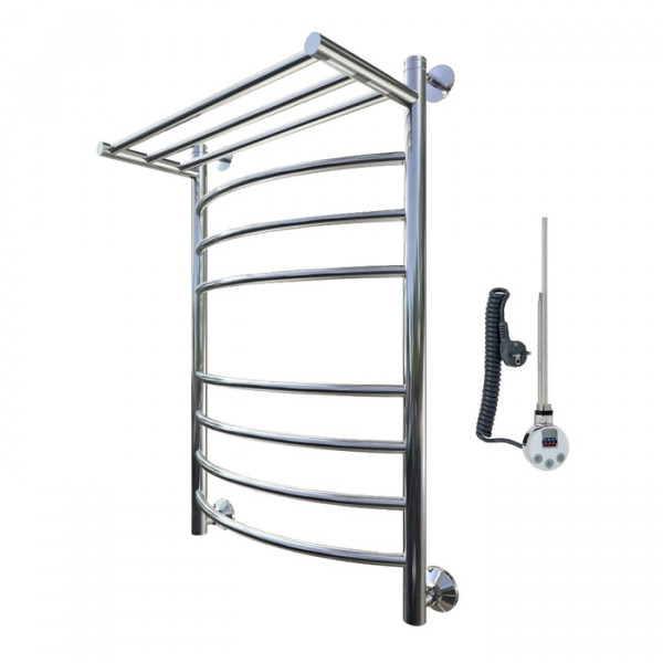 Электрический полотенцесушитель Тругор Приоритет эл ТЭН 2 П 80*50 (ЛЦ2)