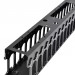 Организатор коммутационных шнуров ЦМО, 19", 1865х109,3х129 мм (ВхШхГ), вертикальный, с крышкой, для шкафов ШТК-СП, цвет: чёрный