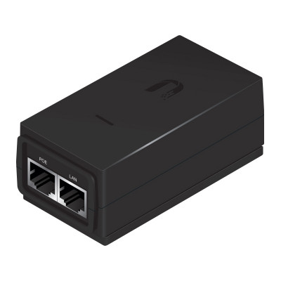 Блок питания Ubiquiti, портов: 2, RJ45, выход: напряжение 24 Вт, вход: 120 В, (POE-24-12W)