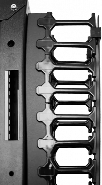 Кабельный органайзер ЦМО ВКО-П-42/48-9005