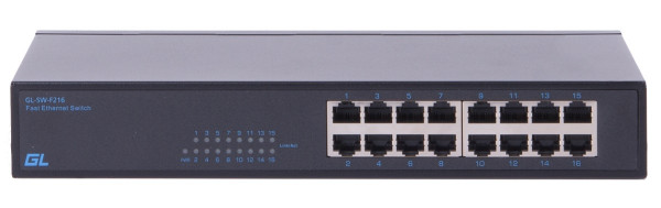 Коммутатор GIGALINK, GL-SW-F216