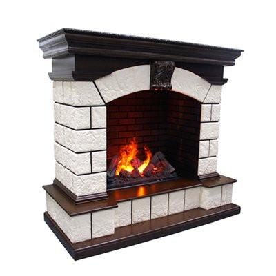 Электрокамин с широким очагом 3D Dimplex Tower (Cassete 600) Темный дуб с очагом Cassete 600