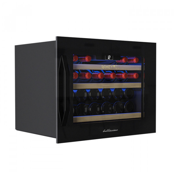 Встраиваемый винный шкаф 22-50 бутылок MEYVEL MV22-KBB1