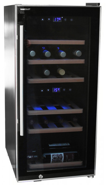 Отдельностоящий винный шкаф 22-50 бутылок Wine Craft BC-24BZ Grand Cru