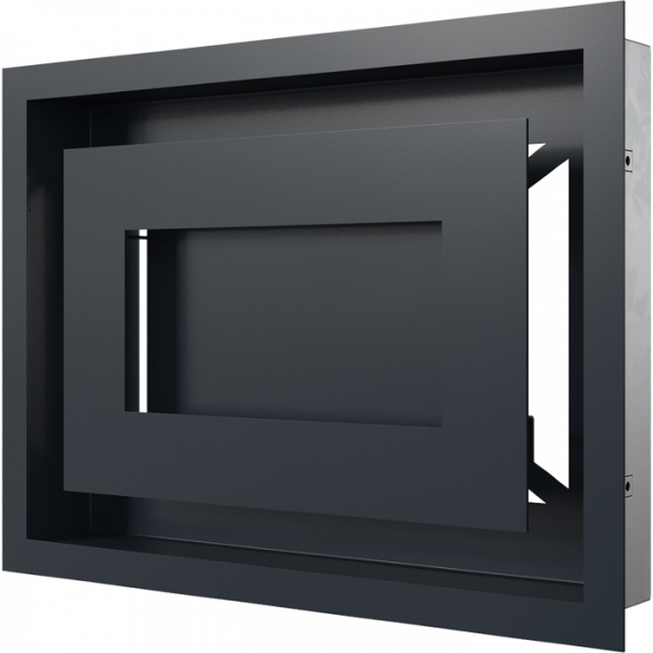 Вентиляционная решетка Kratki WIND Графитовая 22х30