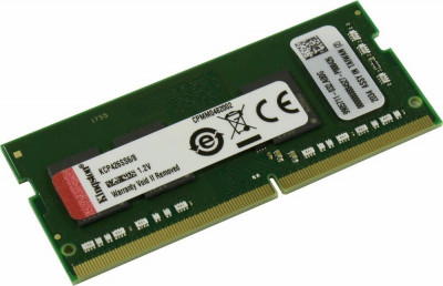 Оперативная память 8Gb DDR4 2666MHz Kingston SO-DIMM (KCP426SS6/8)