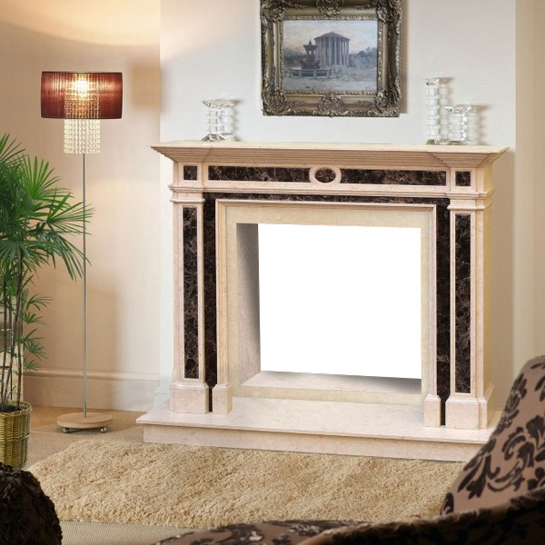 Пристенная облицовка MadeIra NERIO Giallo, Emperador