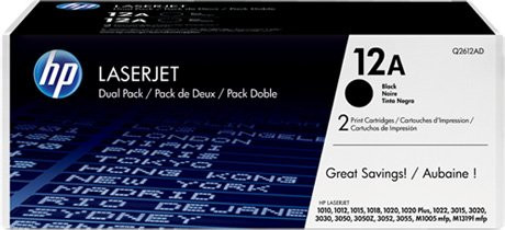 Картридж HP Q2612AF/Q2612AD (№12A) Black