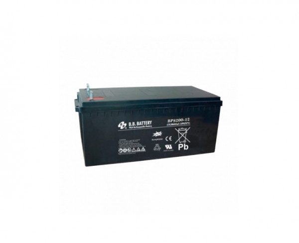 Аккумулятор для ИБП B.B.Battery BPS, 216х202х522 мм (ВхШхГ),  необслуживаемый электролитный,  12V/200 Ач, (BB.BPS 200-12)