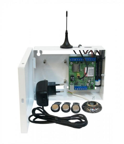Устройство оконечное объектовое приемно-контрольное c GSM и LAN коммуникаторами S400L-2GSM-BK12-W-li Kit Нано LAN клеммники (li-ion АКБ 2800мАч, цвет белый)
