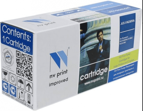 Картридж NV Print KX-FAD89A Black
