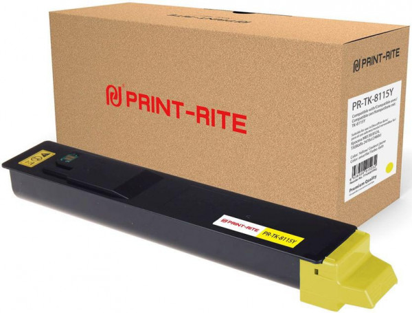 Картридж Print-Rite PR-TK-8115Y Yellow