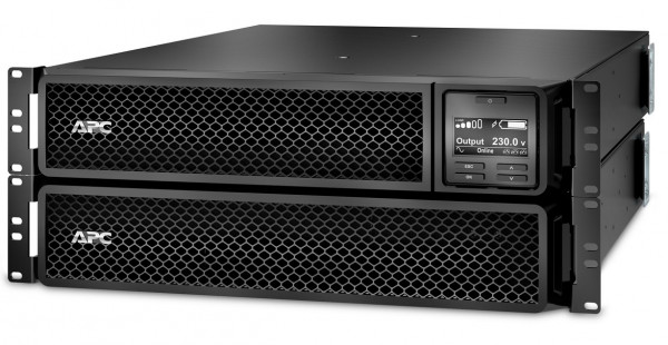 ИБП APC Smart-UPS SRT, 2200ВА, с сетевой картой, онлайн, в стойку, 432х584х85 (ШхГхВ), 220V, 2U,  однофазный, Ethernet, (SRT2200RMXLI-NC)