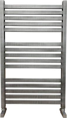 Водяной полотенцесушитель Ника ЛМ-6 100/50 Matt Antique Silver с вентилями