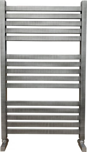 Водяной полотенцесушитель Ника ЛМ-6 100/50 Matt Antique Silver с вентилями
