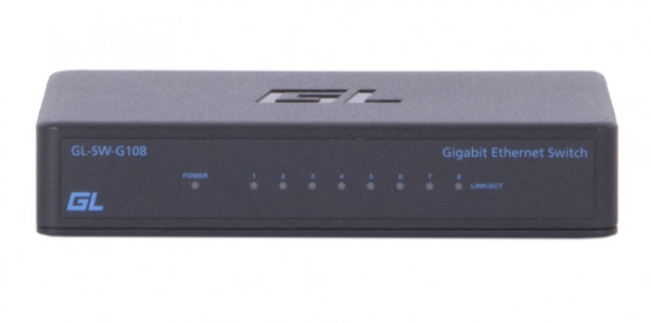 Коммутатор GIGALINK, GL-SW-G108