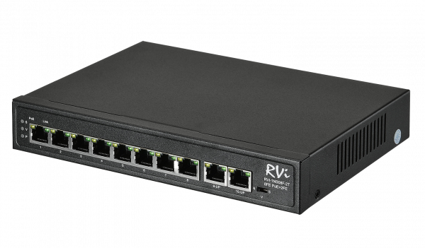 Коммутатор с питанием по PoE RVi-1NS08F-2T