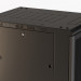 Шкаф серверный напольный Hyperline TTR, IP20, 37U, 1833х600х800 мм (ВхШхГ), дверь: двойная распашная, перфорация, задняя дверь: двойная распашная, перфорация, боковая панель: сплошная съемная, разборный, цвет: чёрный, (TTR-3768-DD-RAL9005)