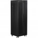 Шкаф серверный напольный TWT Business, IP20, 22U, 1166х600х1000 мм (ВхШхГ), дверь: перфорация, задняя дверь: двойная распашная, перфорация, боковая панель: сплошная съемная, разборный, цвет: чёрный, (TWT-CBB-22U-6x10-PP)