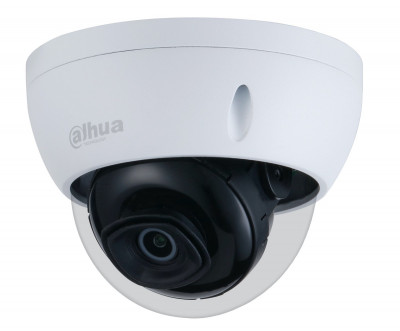 Сетевая IP видеокамера Dahua, купольная, улица, 4 Мп, 1/3’, 1920х1080, 30к/с, ИК-фильтр, цв: 0,002лк, объе-в: 2,8мм, DH-IPC-HDBW3241EP-AS-0280B