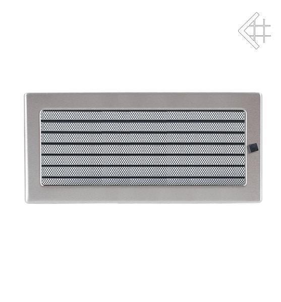 Вентиляционная решетка для камина Kratki 17х37 Стальная с жалюзи 37SZX