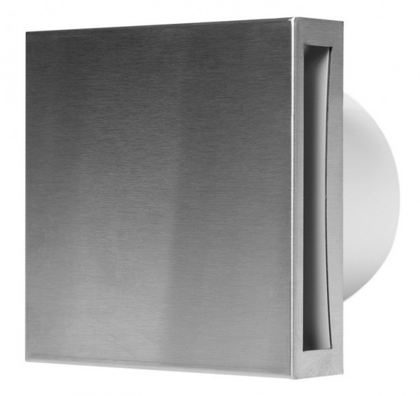 Вытяжка для ванной диаметр 150 мм Europlast EET150HTi с таймером и датчиком влаги (inox)