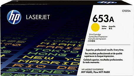 Картридж HP CF322A (№653A) Yellow