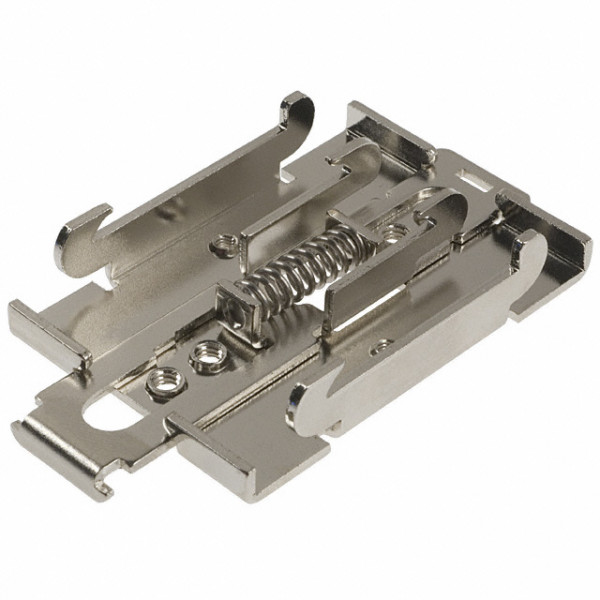 Крепление Eurolan, цвет: серебристый, к DIN-рейке, сталь