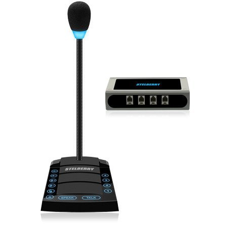 Устройство переговорное клиент-кассир, дуплексное S-740