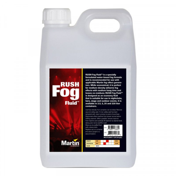 Аксессуар для генератора эффектов Martin RUSH Fog Fluid 2.5 L