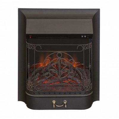 Классический очаг 2D Real-Flame Majestic Lux Black (MU24)